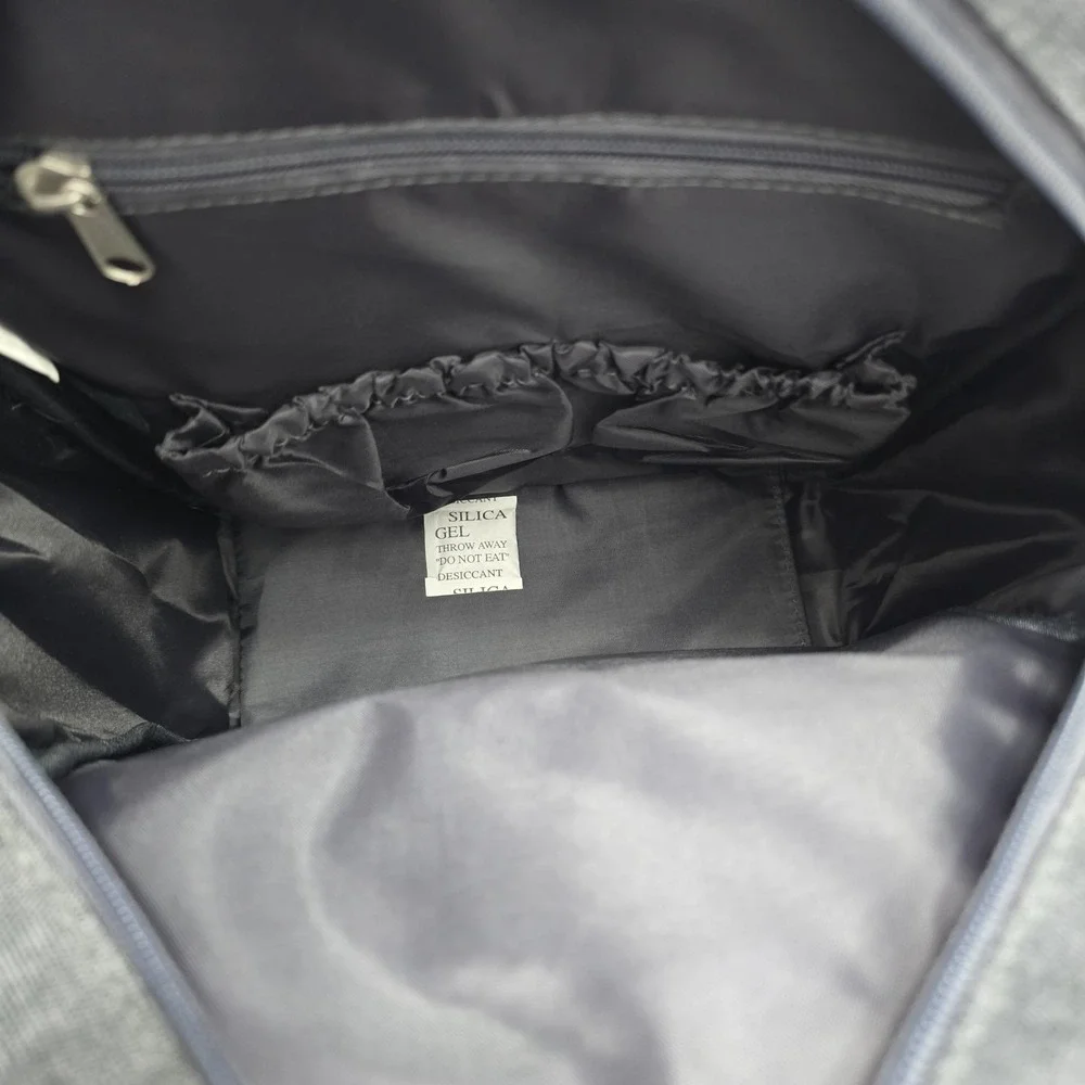 Eddie Bauer First Adventure Diaper Bag Backpack Gray Insulated Pocket